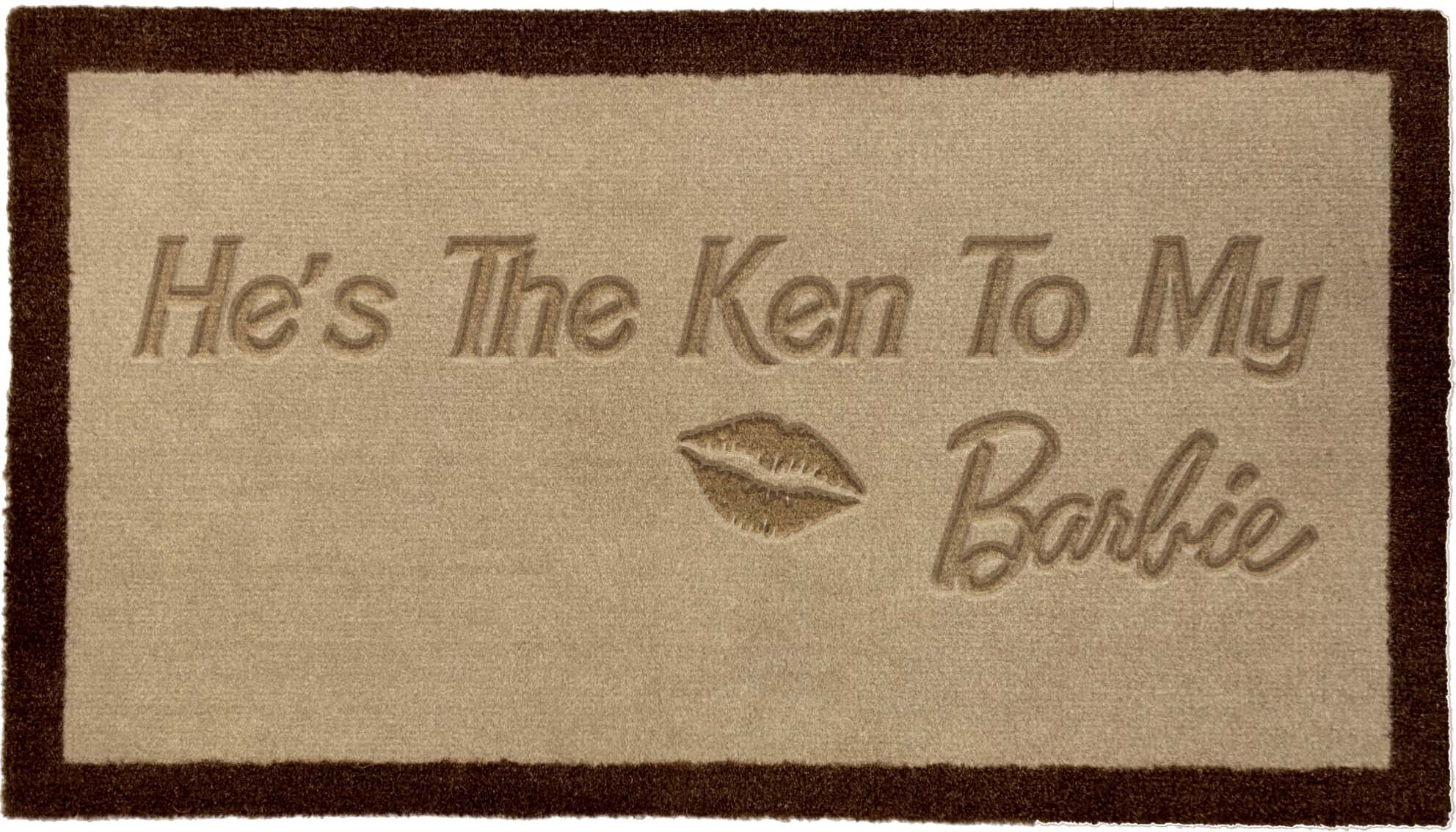 He's the ken to my barbie
