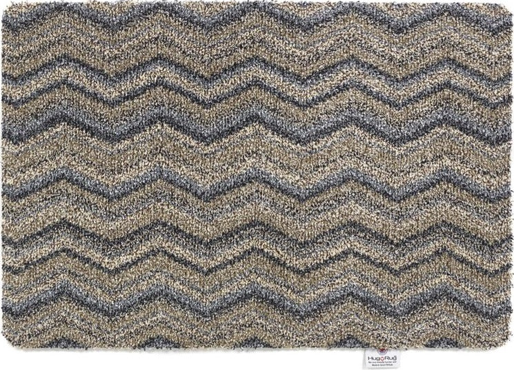 Ribbon Grey Zig Zag Runner