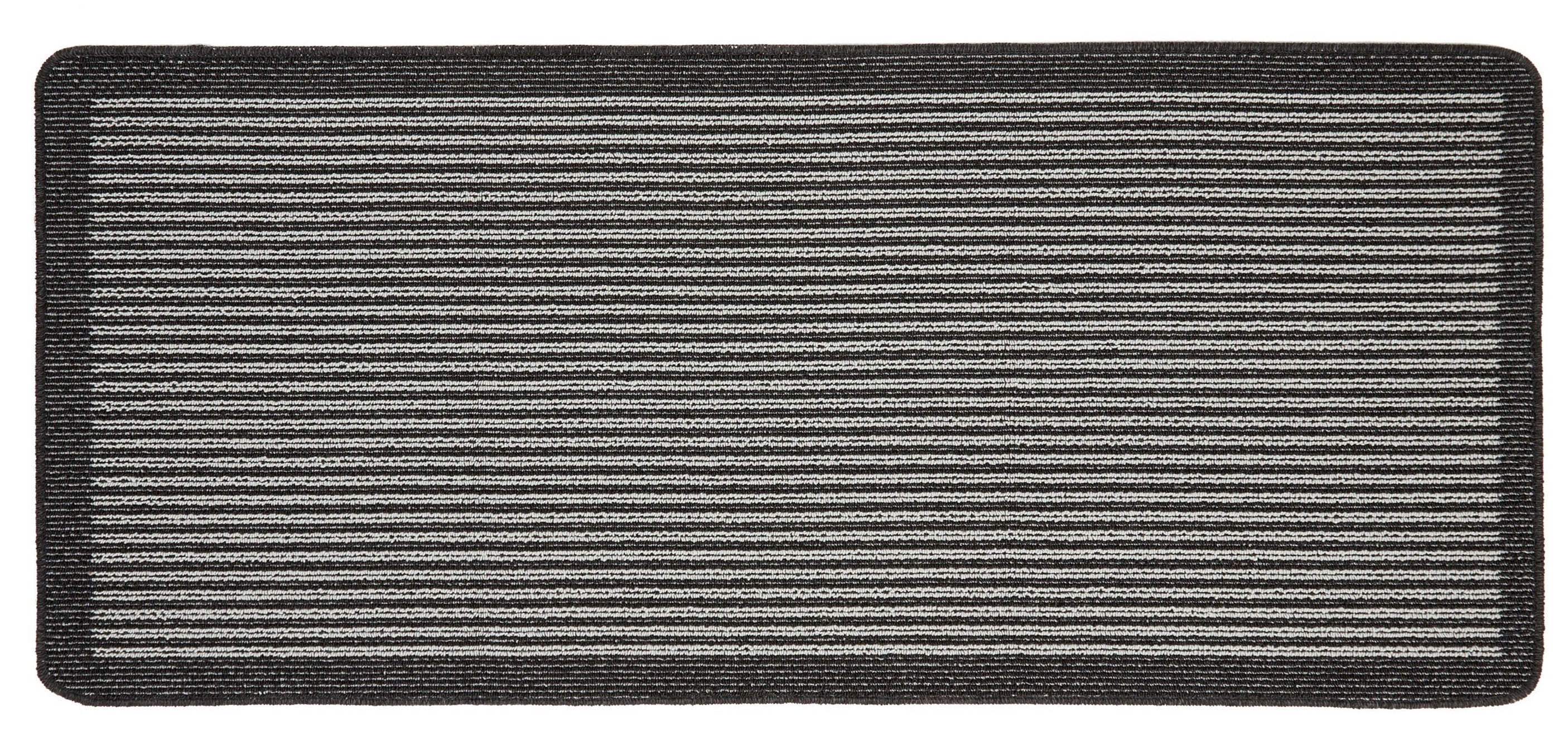 Stripe Charcoal Runner