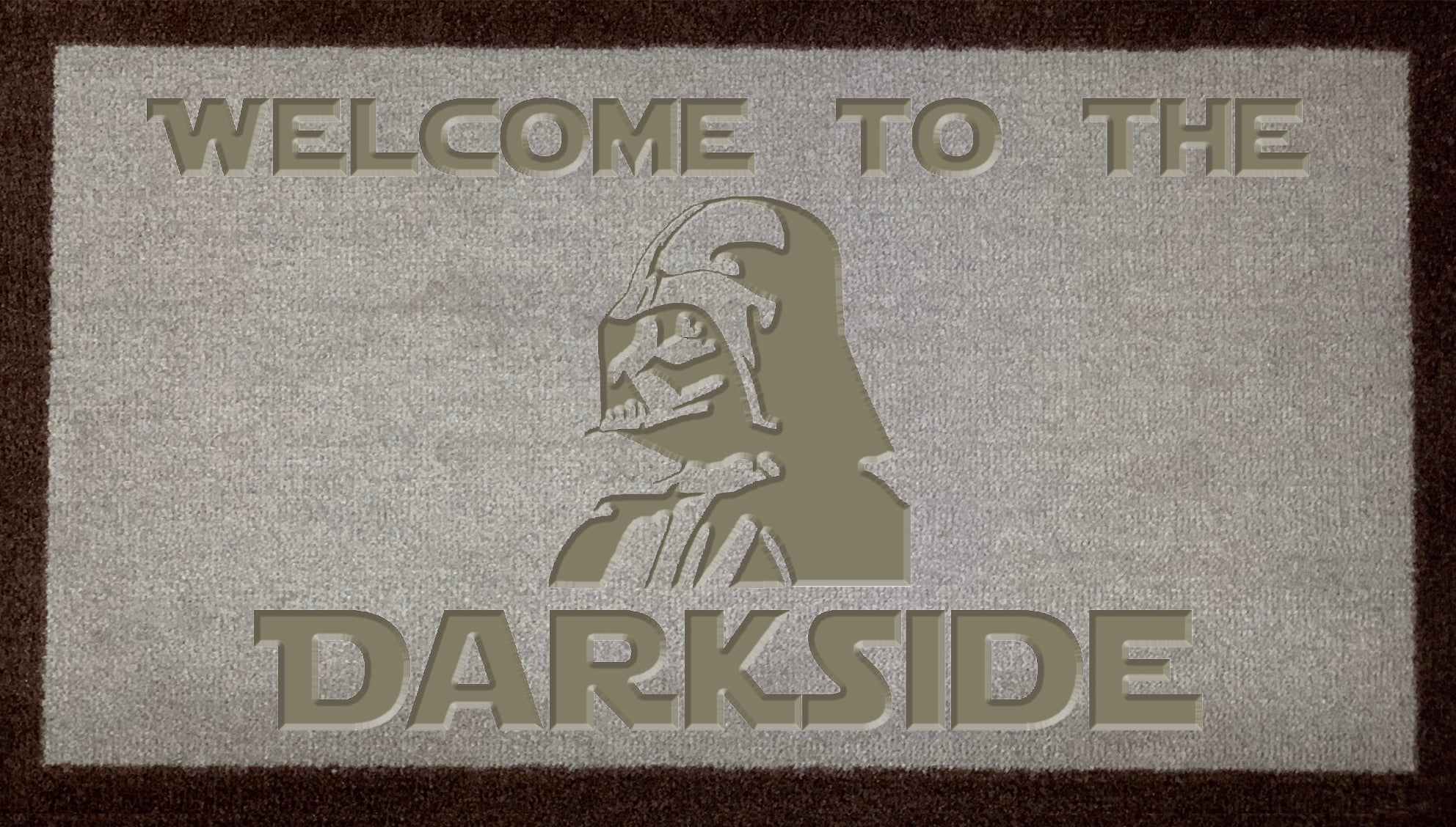 Welcome To The Dark Side Vader Head