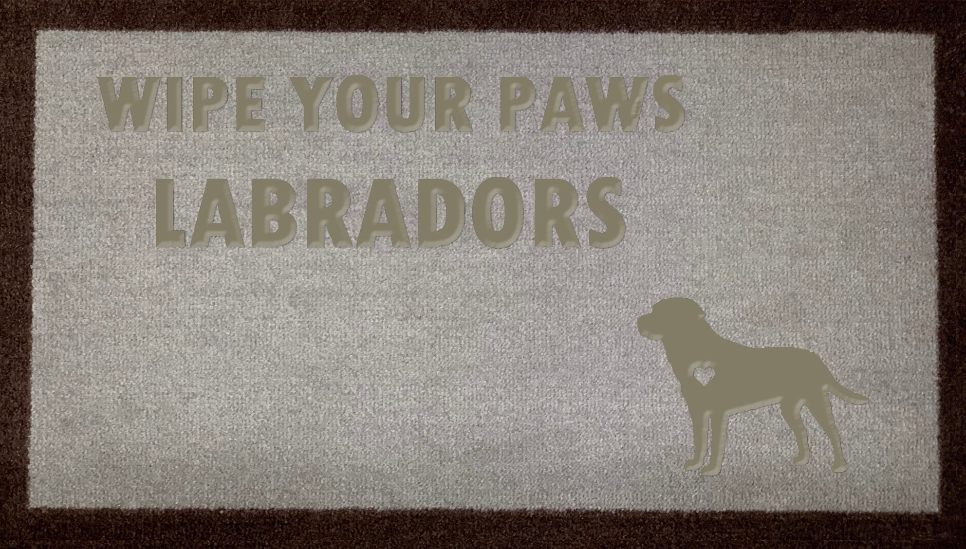 Wipe Your Paws Labradors