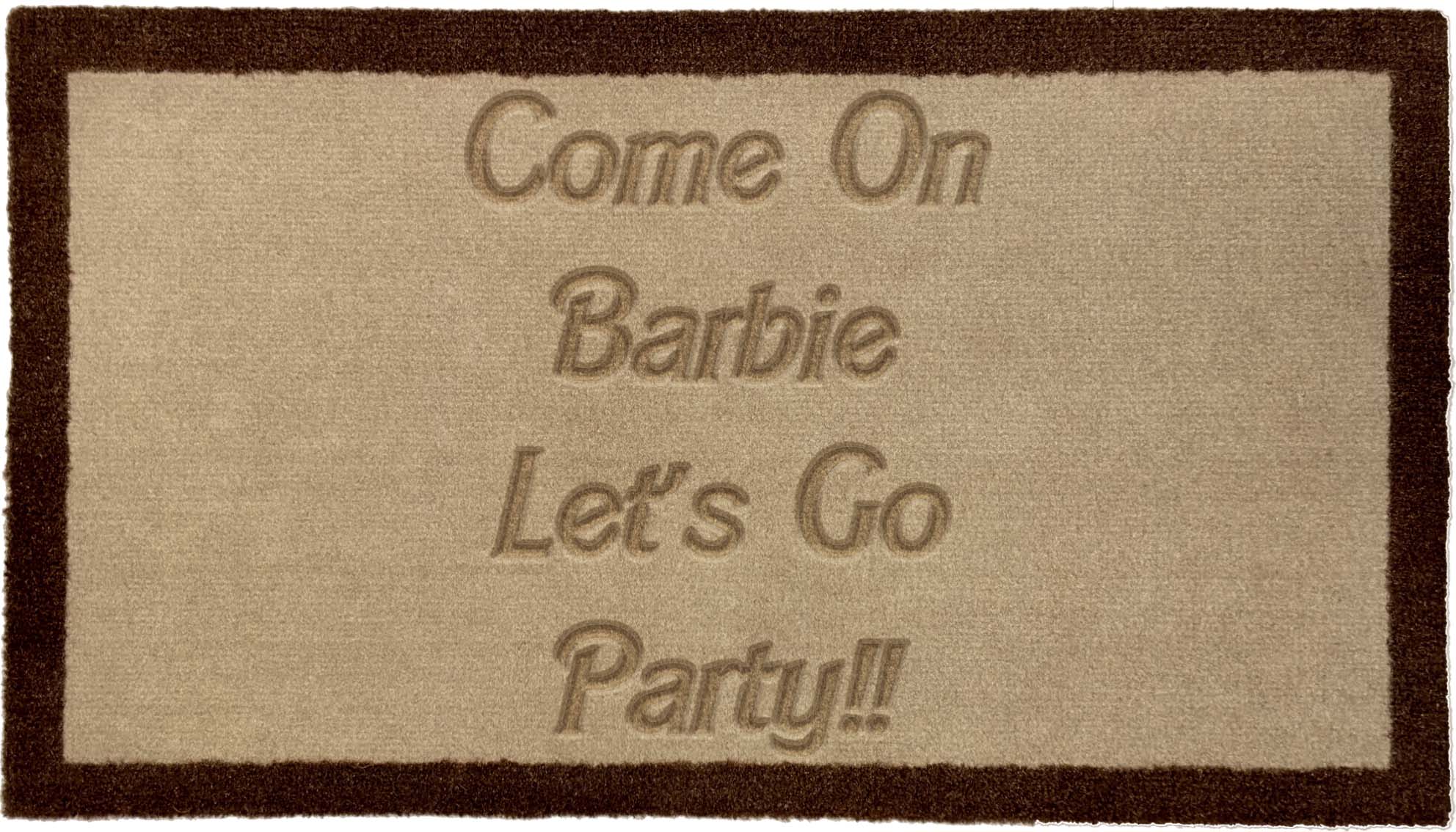 Come on barbie let's go party!!