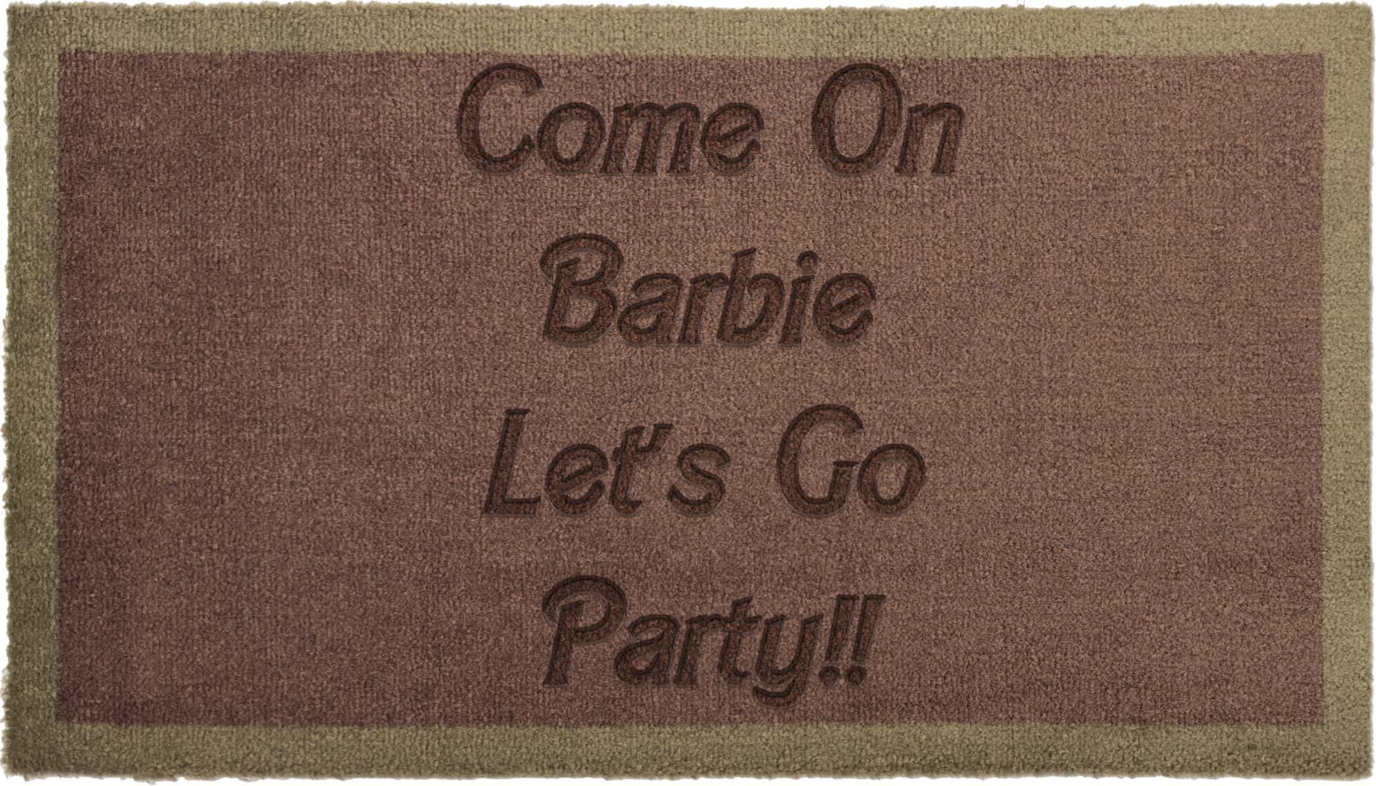 Come on barbie let's go party!!