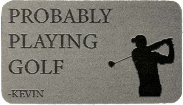 Playing Golf