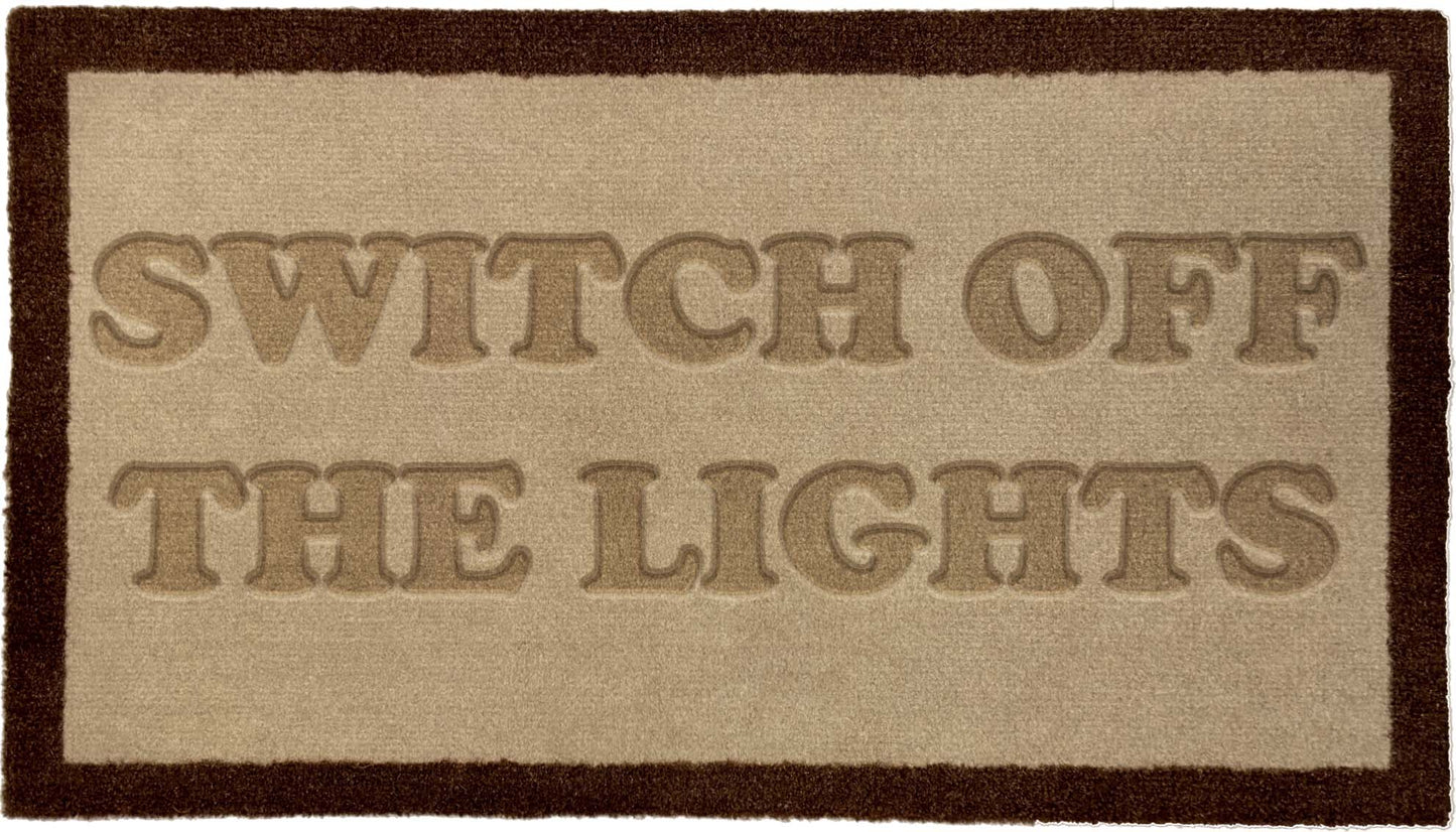 Switch of the lights