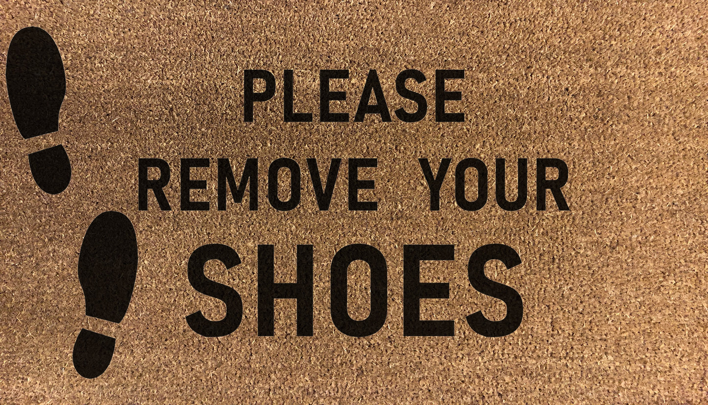 Please Remove Your Shoes (feet)