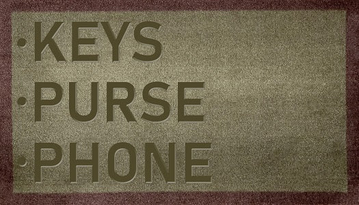 Keys Purse Phone