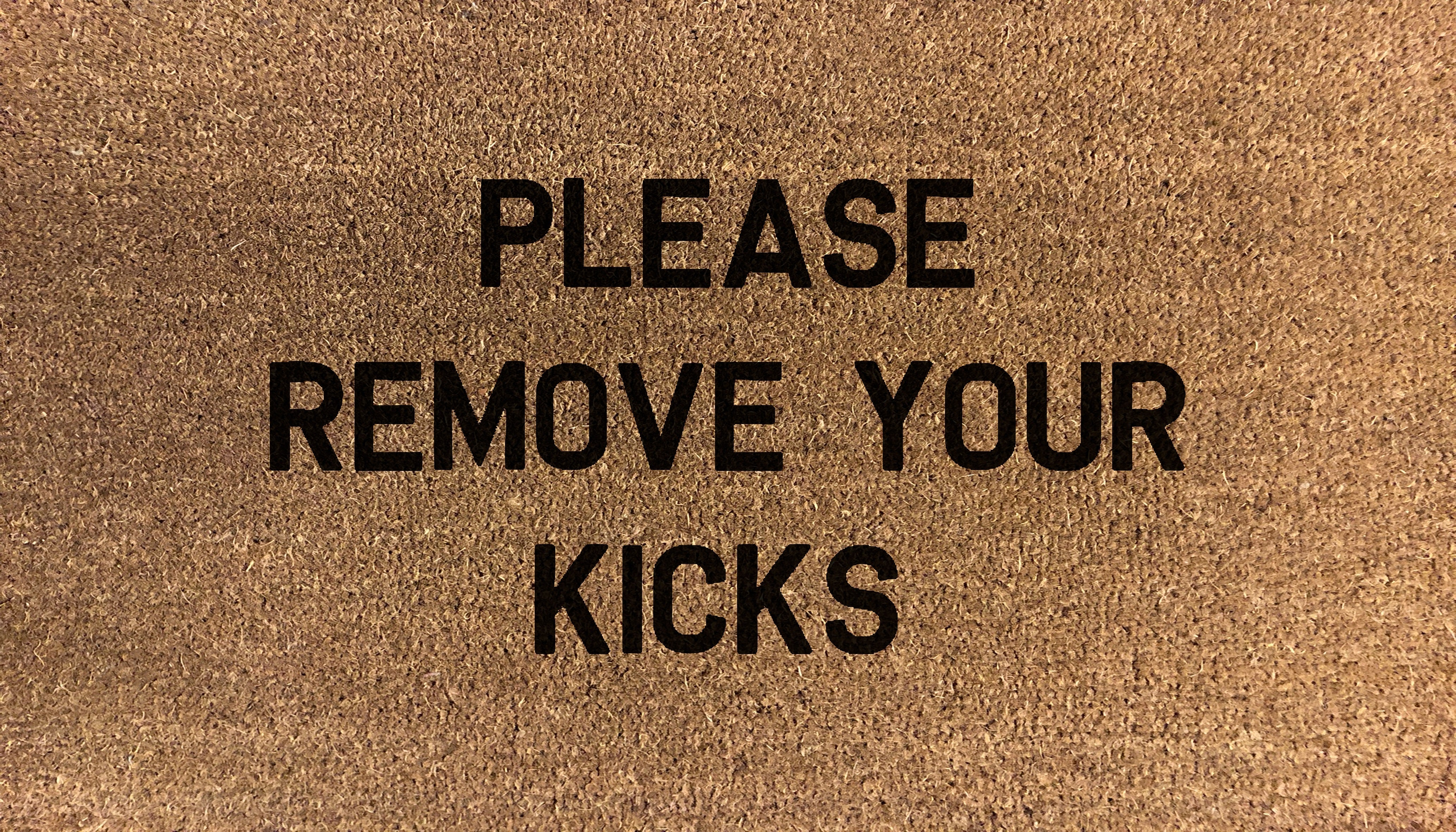 Please Remove Your Kicks - DoormatsOnline