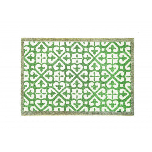 Harlequin Tile Green Runner