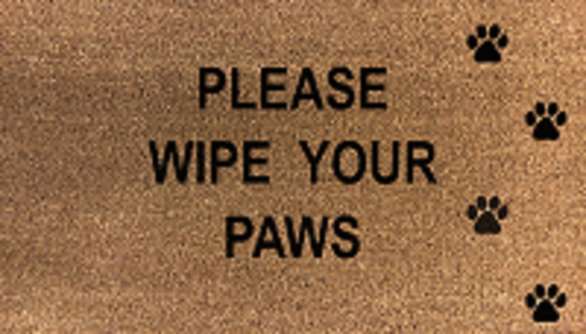 Please Wipe Your Paws