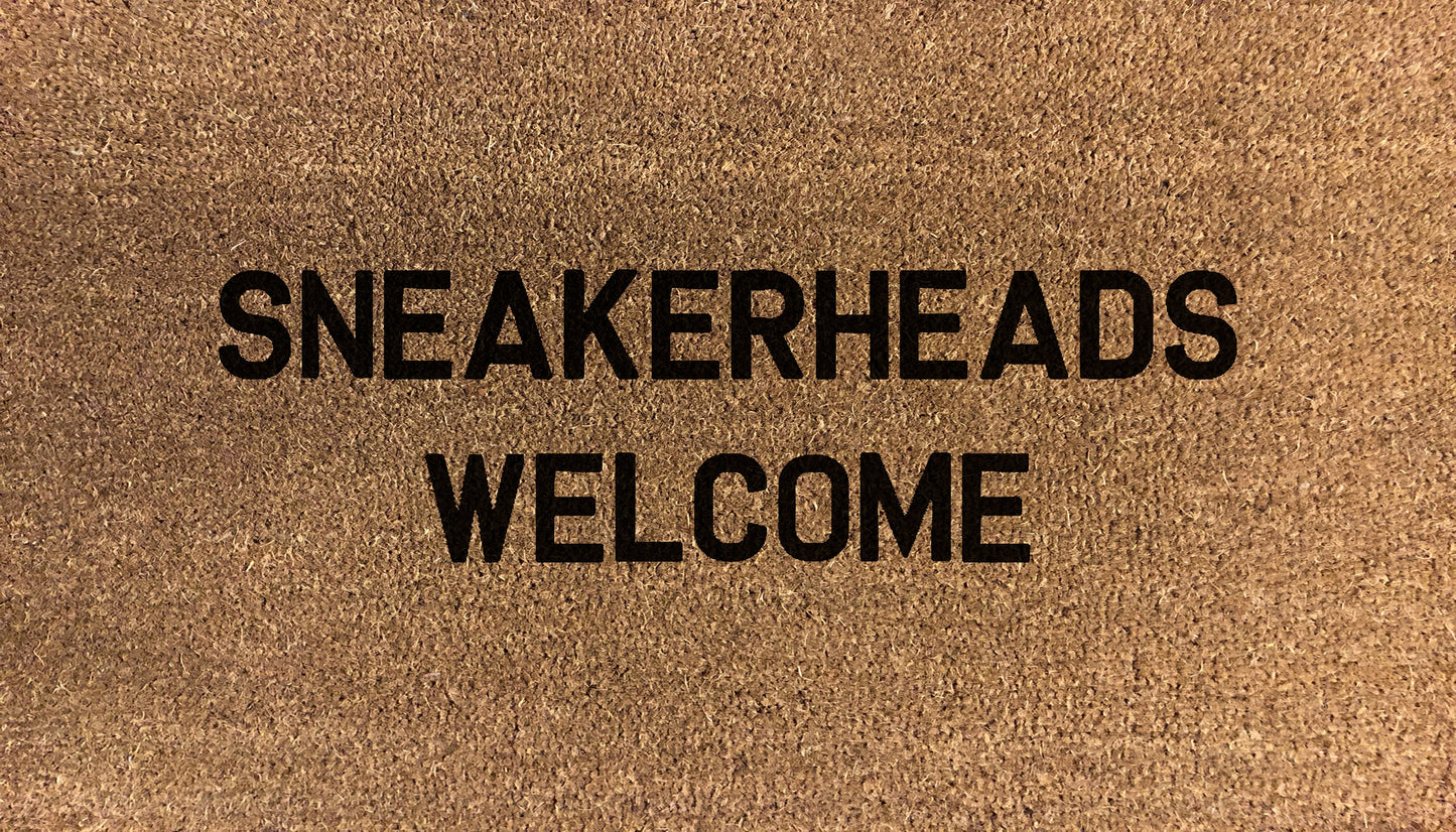 Sneakerhead Welcome - DoormatsOnline