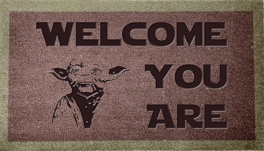 Star Wars - Yoda Welcome You Are