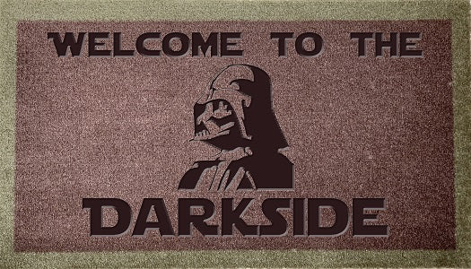 Welcome To The Dark Side Vader Head