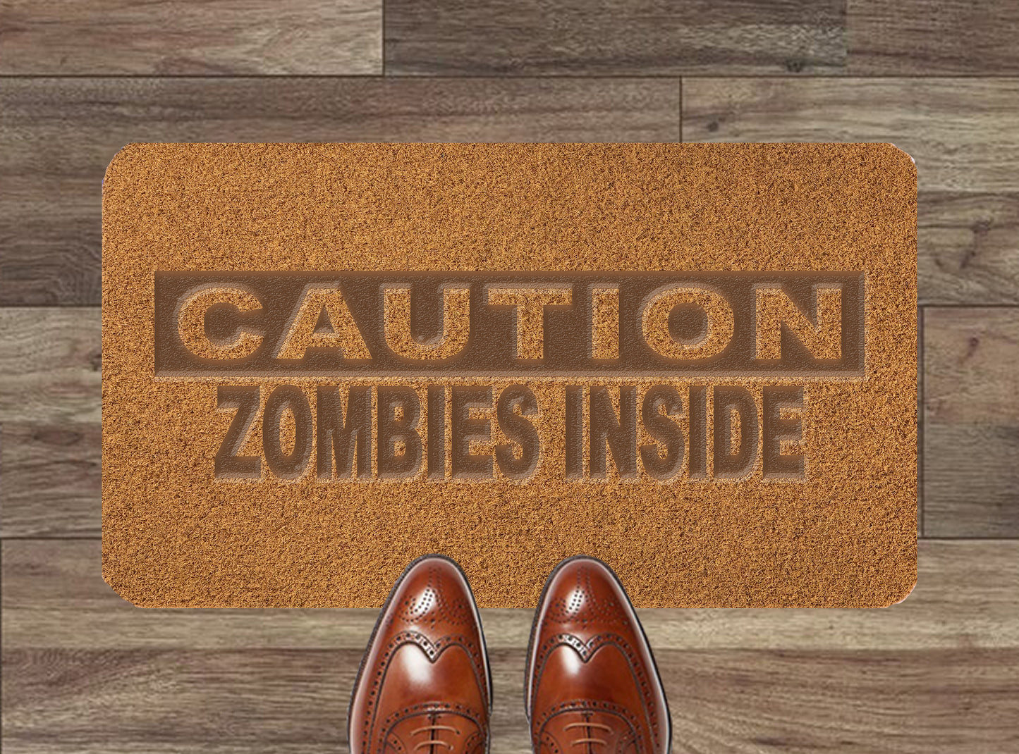Halloween Caution Zombies