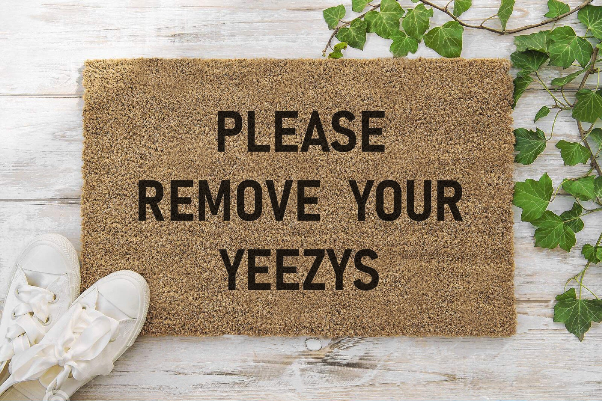 Please Remove Your Yeezys