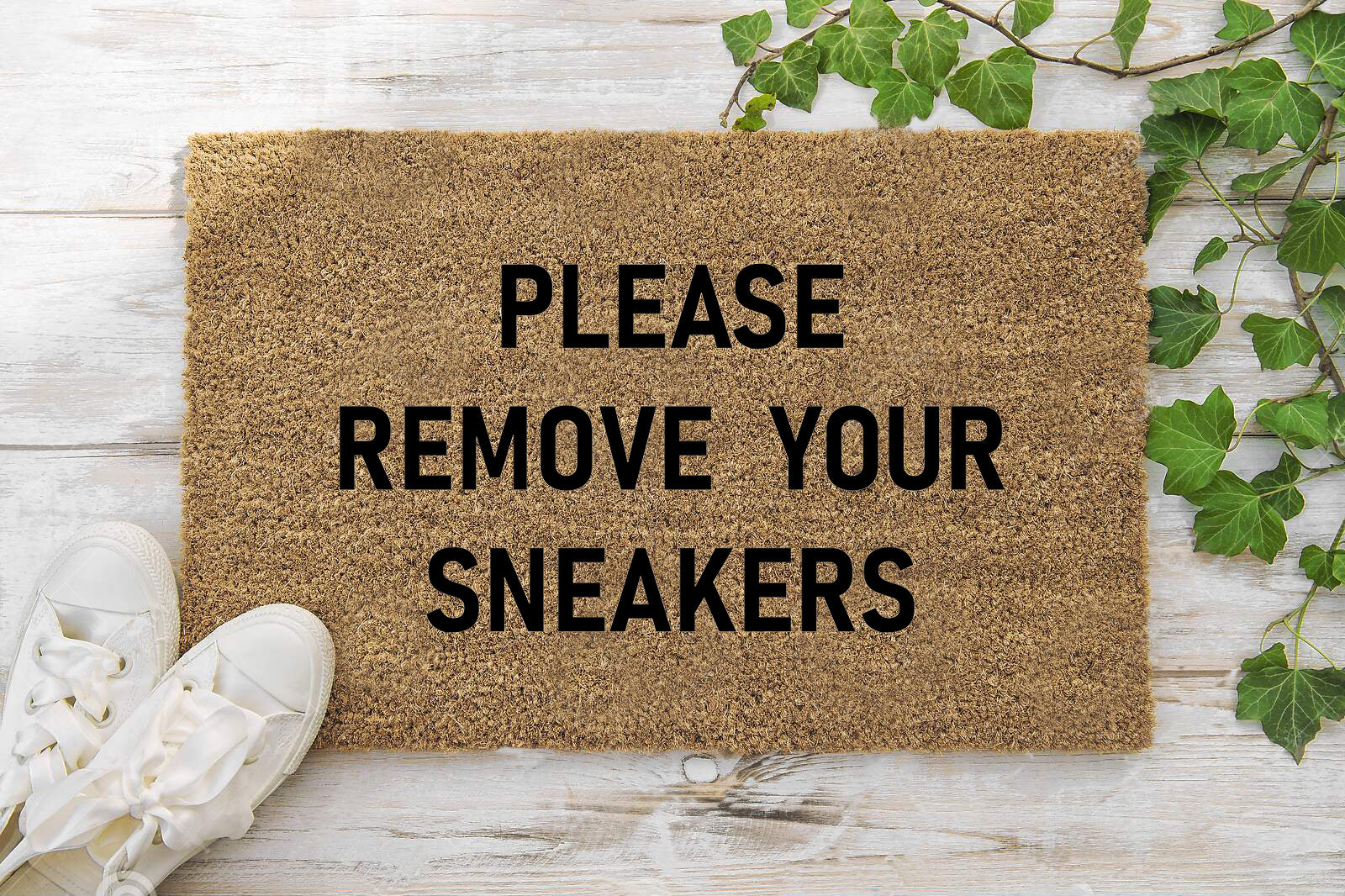 Please Remove Your Sneakers