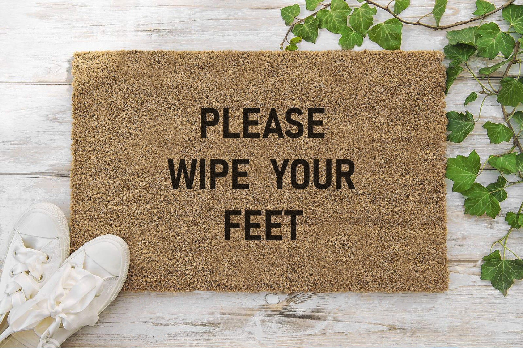 Please Wipe Your Feet