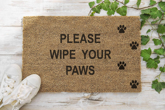 Please Wipe Your Paws