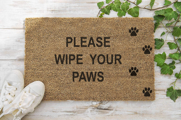 Please Wipe Your Paws