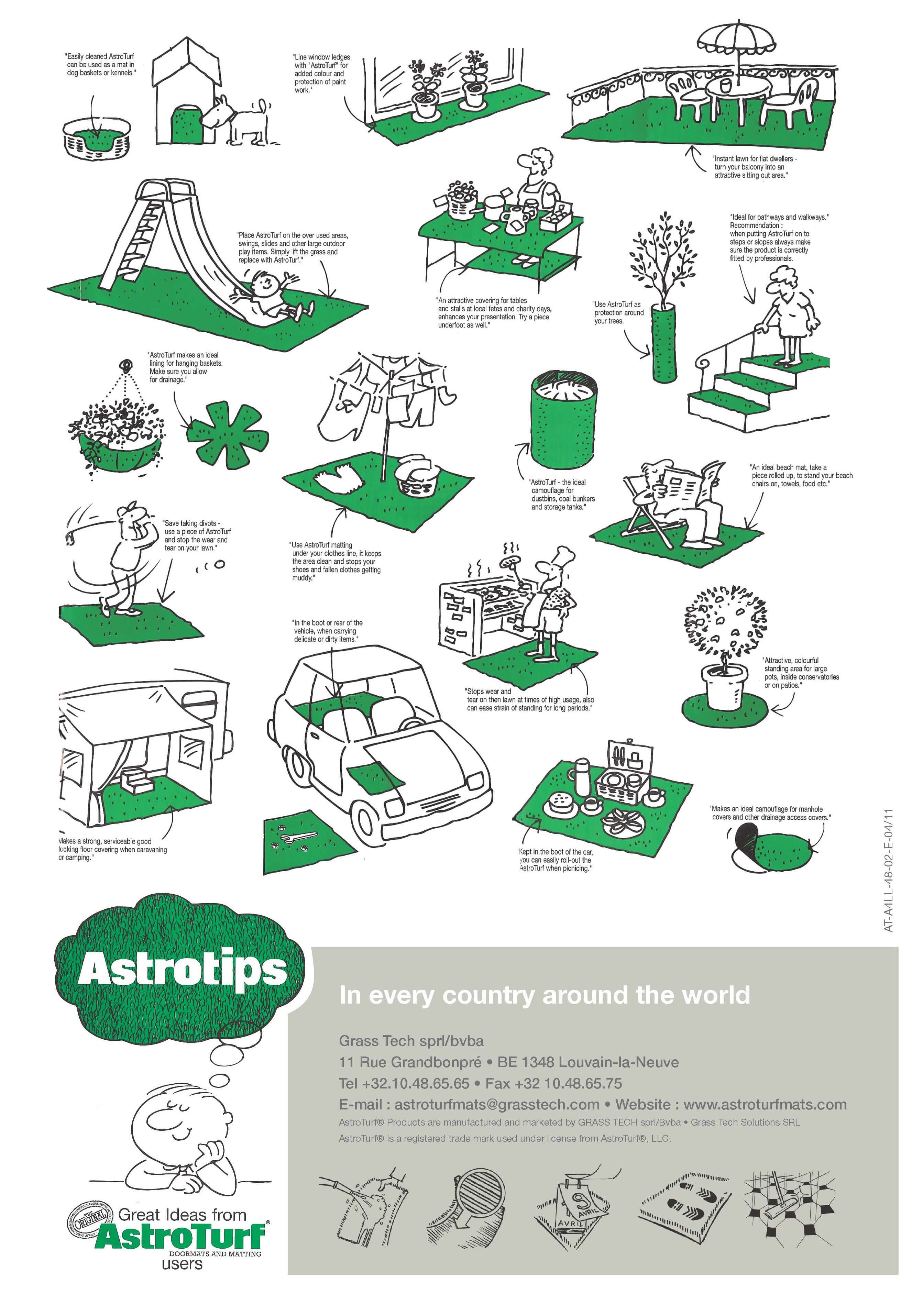 AstroTurf Coco Brown - DoormatsOnline