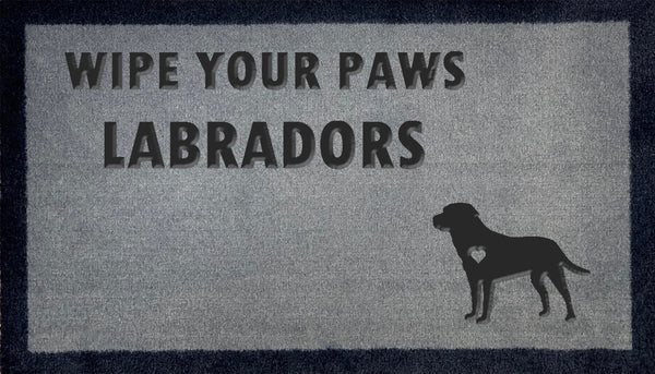 Wipe Your Paws Labradors